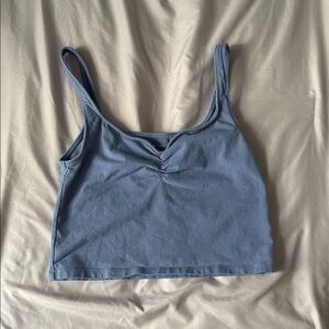 American Eagle Ruched Crop Top